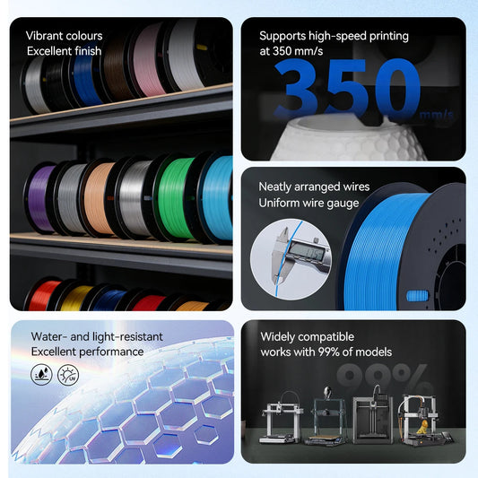KINGROON 10KG 3D Printer Filament Bundle