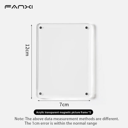 Magnetic Tabletop Bulletin Board with Stand