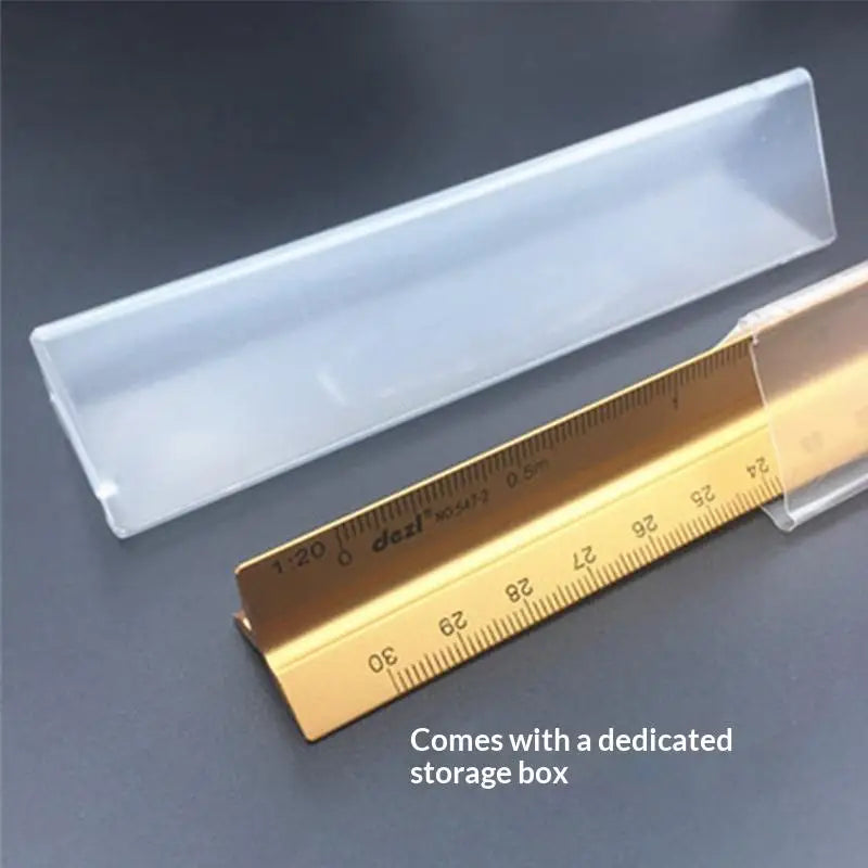 30cm Triangular Scale Ruler for Architects & Engineers