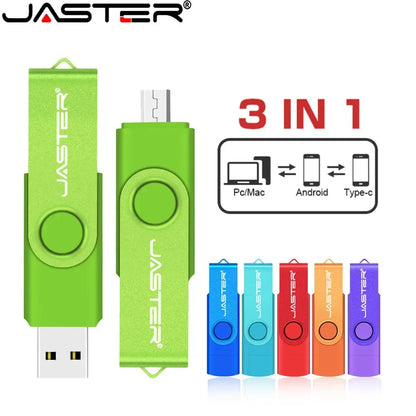 Jaster USB Flash Drives 128GB 64GB 32GB 16GB