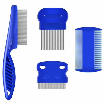 Pet Grooming & Flea Comb Set