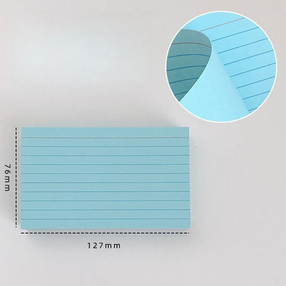 Colorful Index Flash Cards for Studying & Memorization