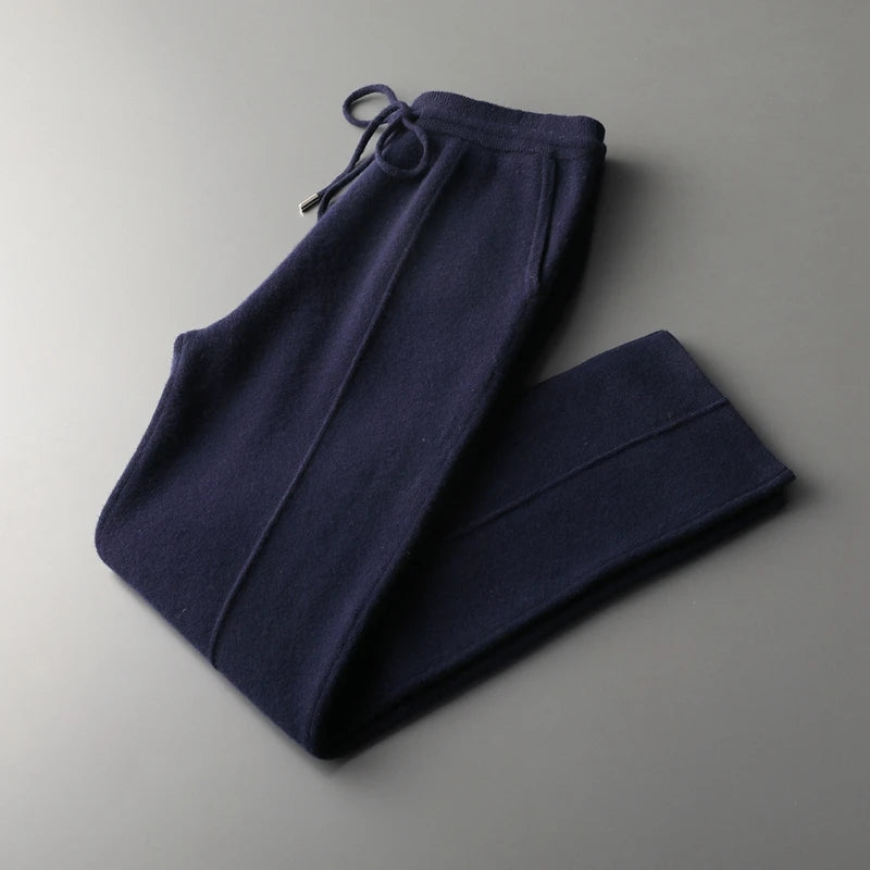 Men’s 100% Wool Cashmere Style Pants
