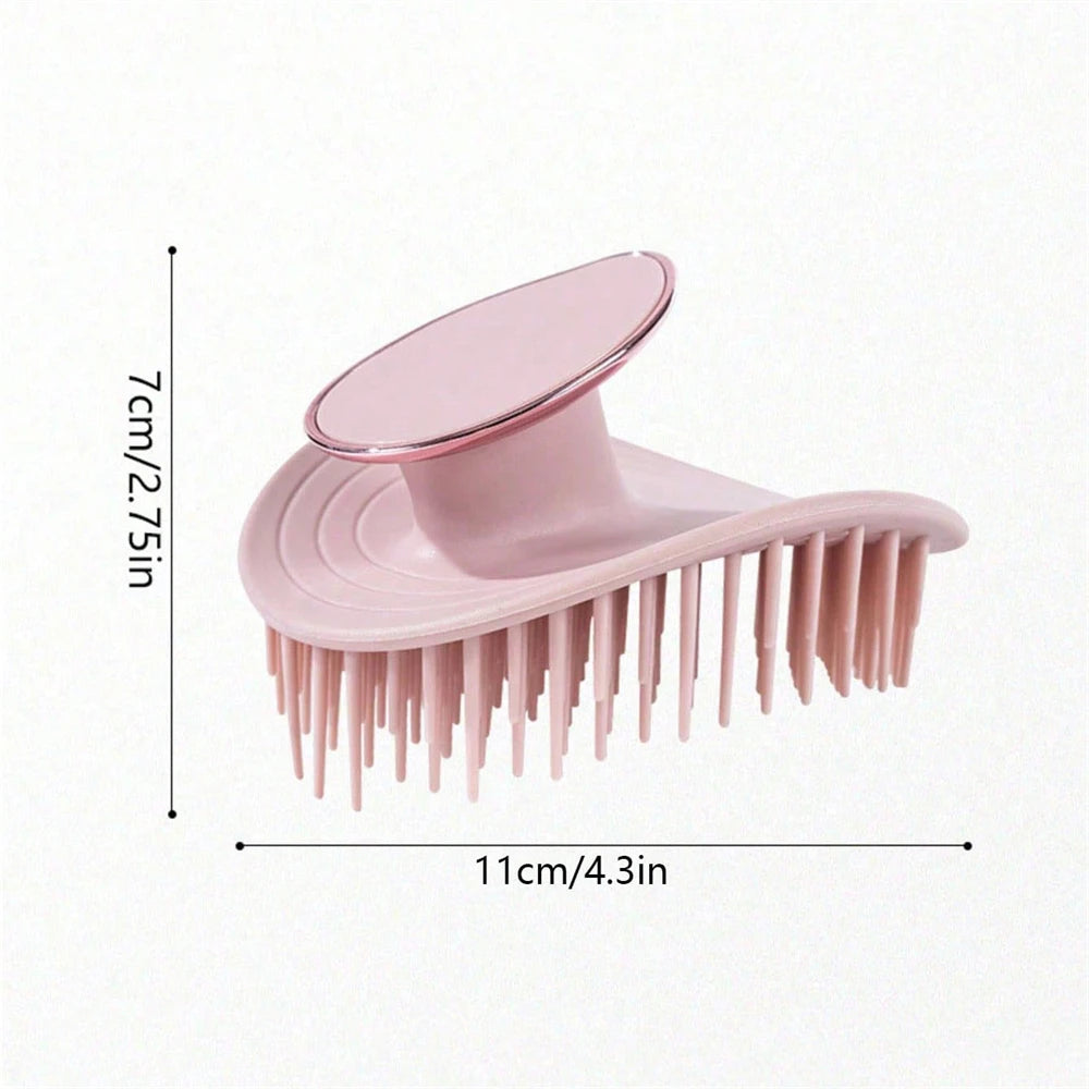 Leaf Shape Scalp Massage Shampoo Brush