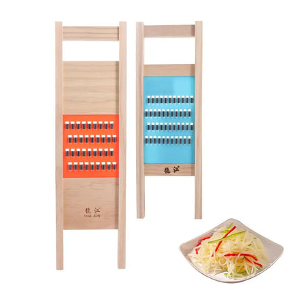 Wooden Mandoline Vegetable Slicer