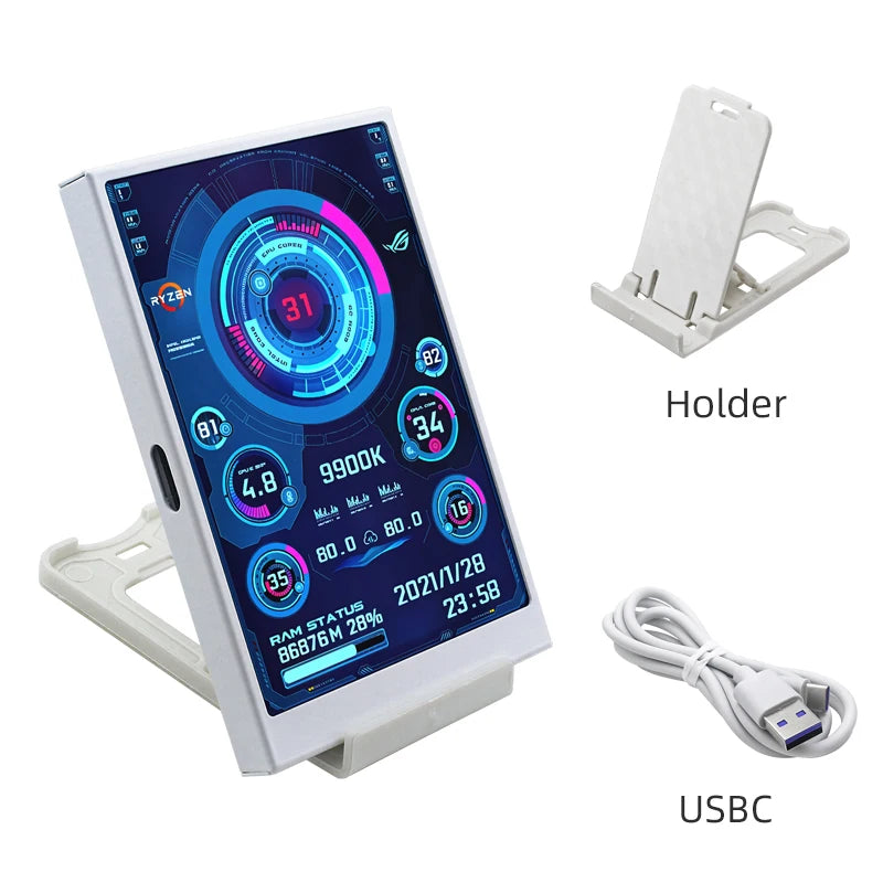 3.5” USB Type-C Secondary System Monitor