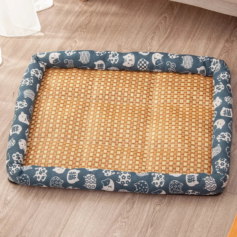 Cooling Rattan Pet Mat