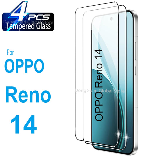 Tempered Glass Screen Protector for OPPO Reno 14