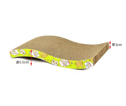 Cat Corrugated Scratching Board Claw Toy