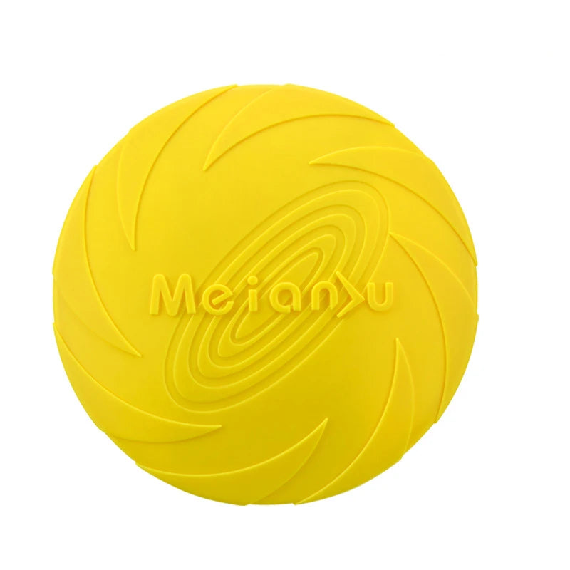 Flexible Silicone Dog Frisbee for Interactive Outdoor Play