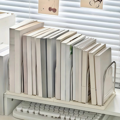 Minimalist Desktop File Organizer Rack