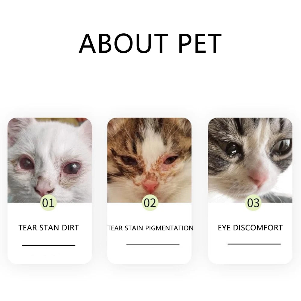 Pet Facial Cleaning Comb Set