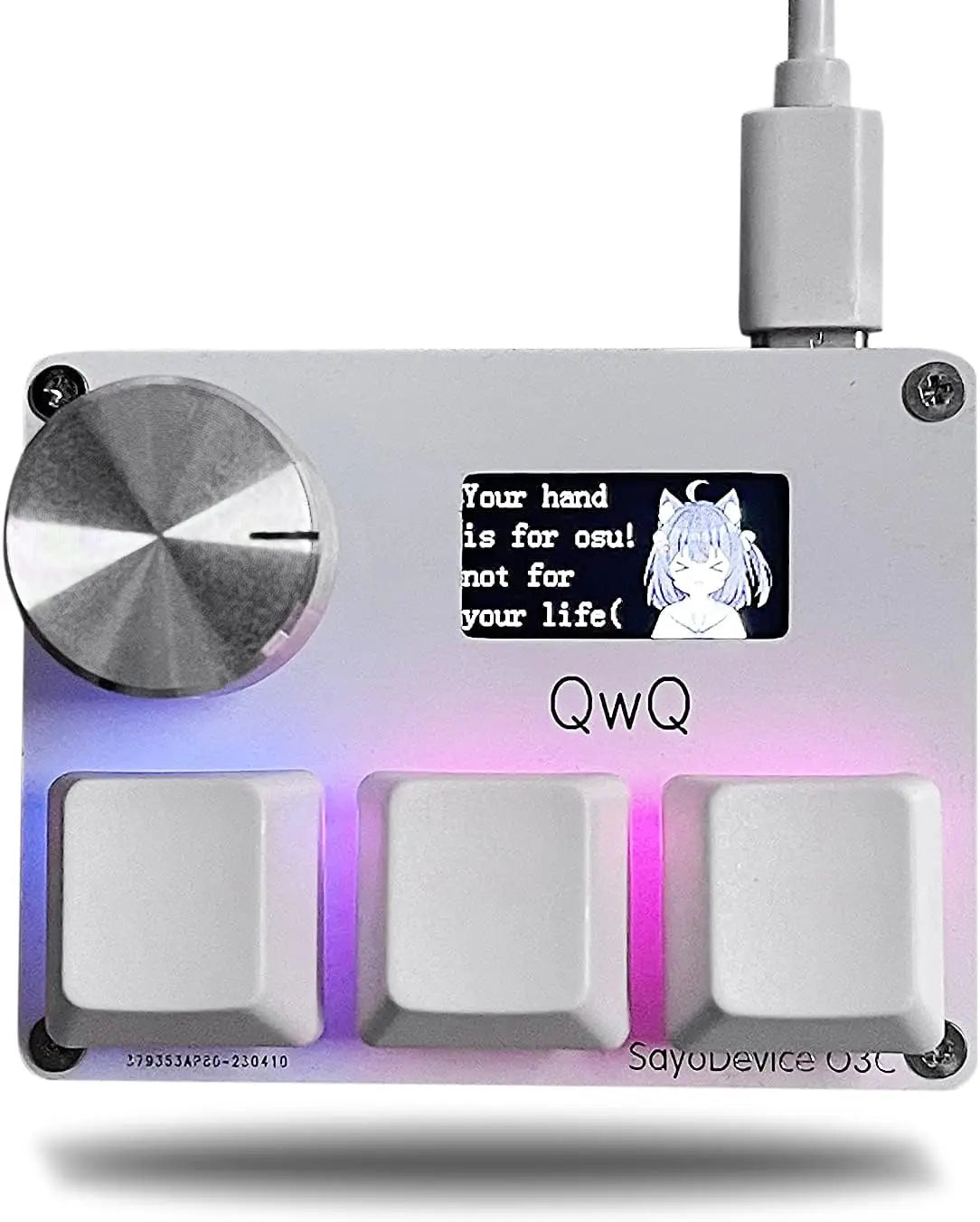 SayoDevice O3C Magnetic Macro Keyboard
