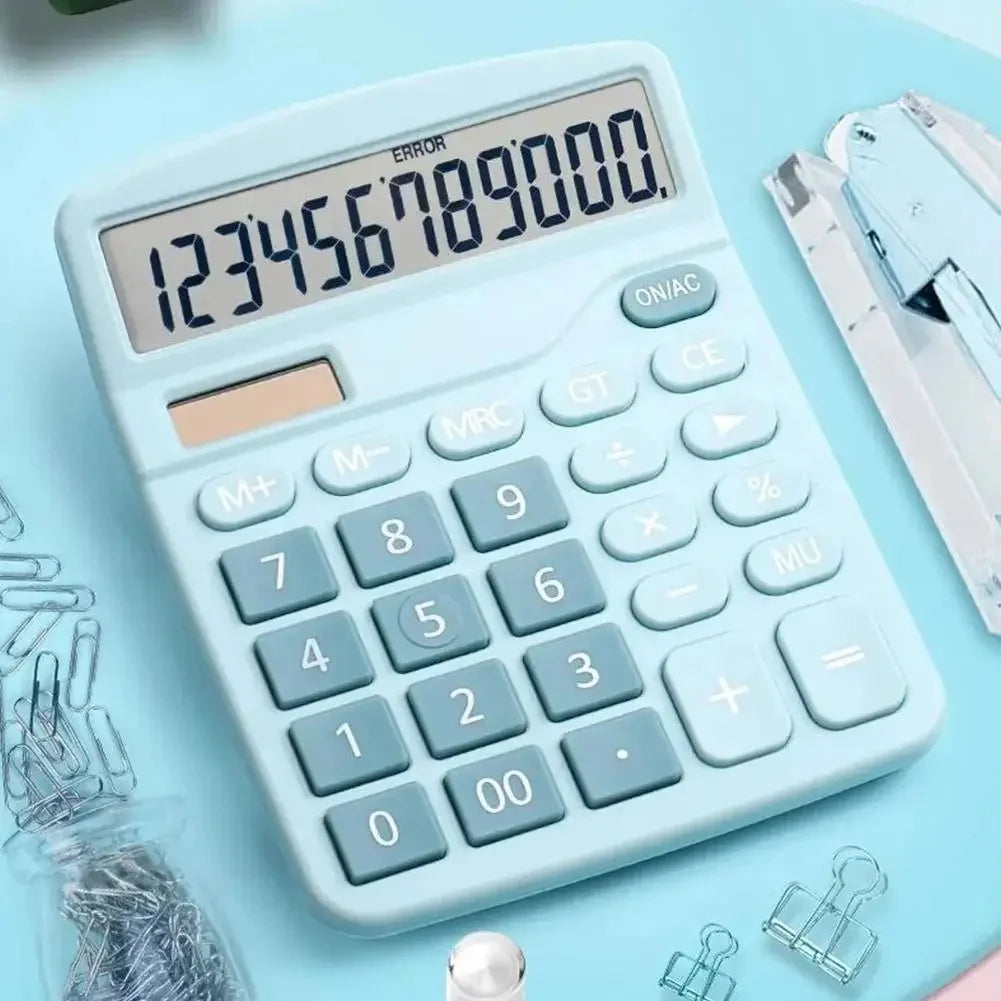 12-Digit Dual Power Desktop Calculator