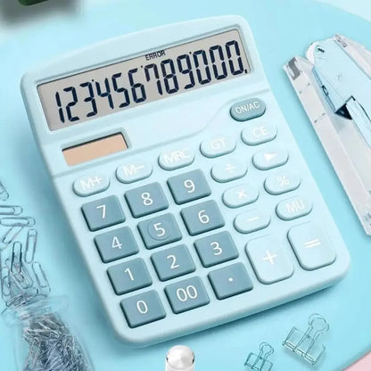 12-Digit Dual Power Desktop Calculator