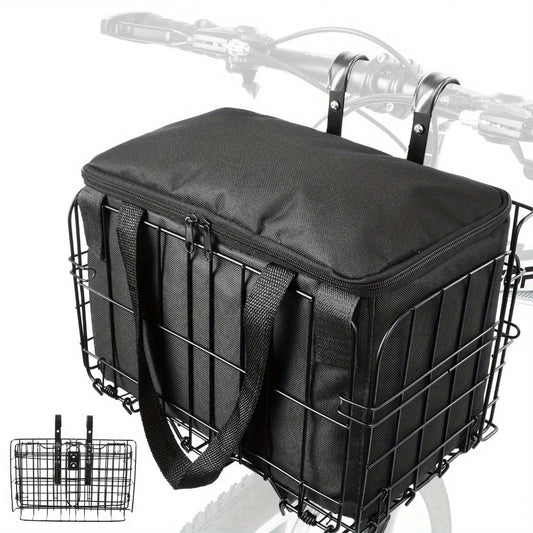 Large Capacity Bicycle Pet Basket Bag