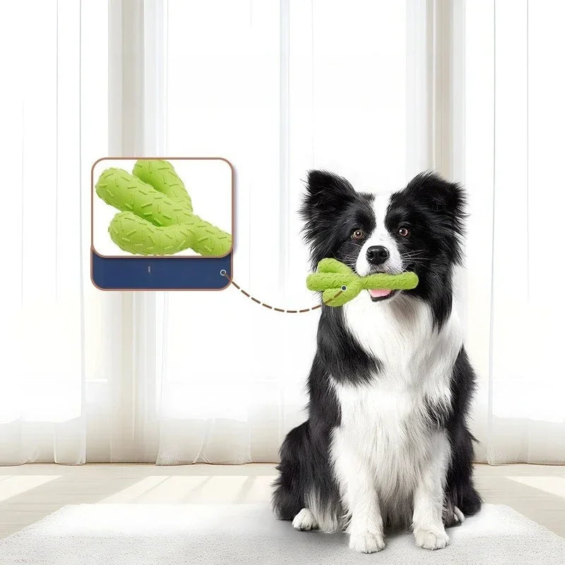 Cactus Dog Chew Toy for Aggressive Chewers