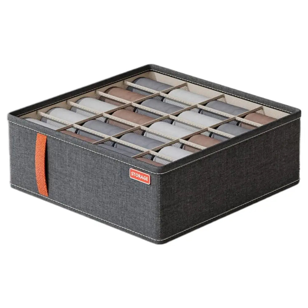 Drawer Underwear Organizer Storage Box with Compartments