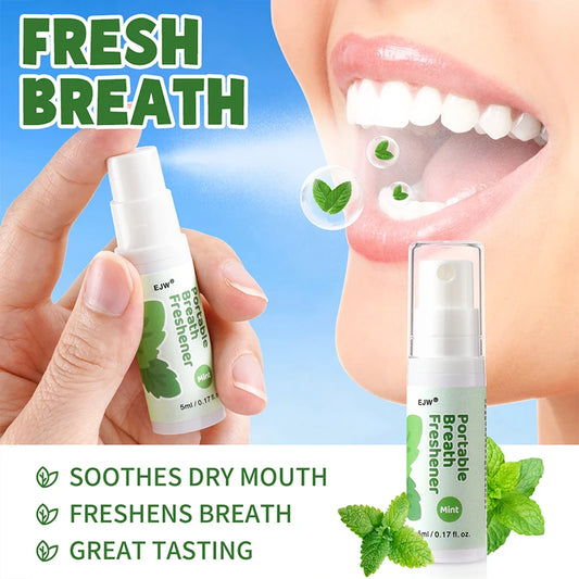 Portable Fresh Breath Oral Spray