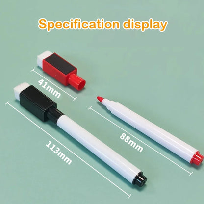 Magnetic Erasable Whiteboard Marker Set