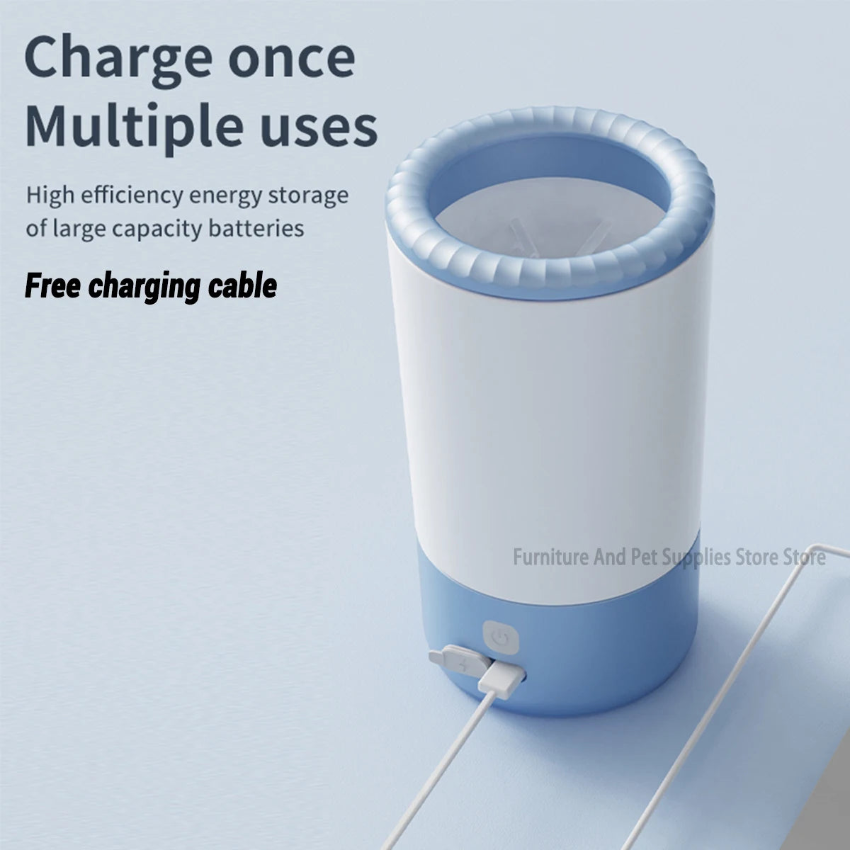 Electric Pet Paw Cleaner Cup