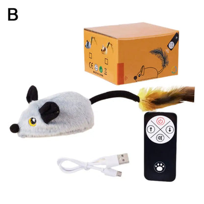 Feather Tumbler Interactive Cat Toy