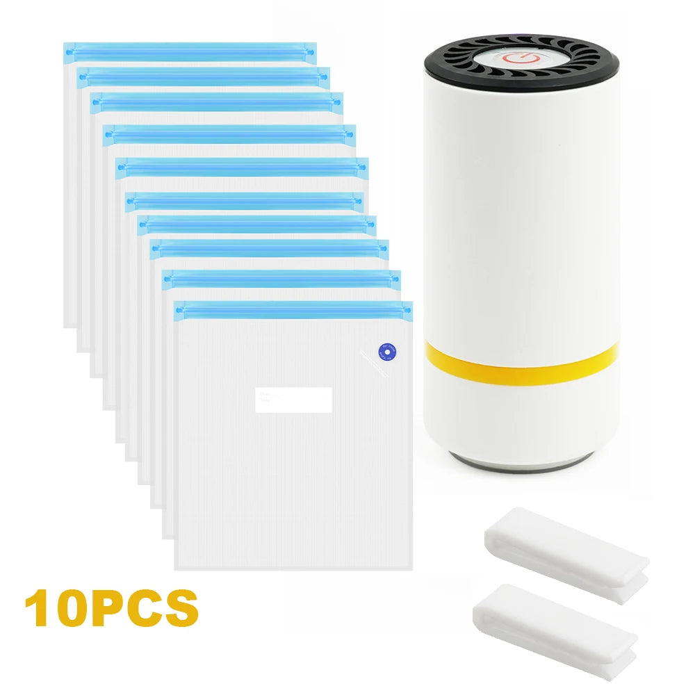 USB Rechargeable Electric Air Pump Vacuum Automatic Compressed