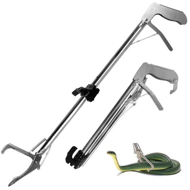 Professional Foldable Snake Tongs