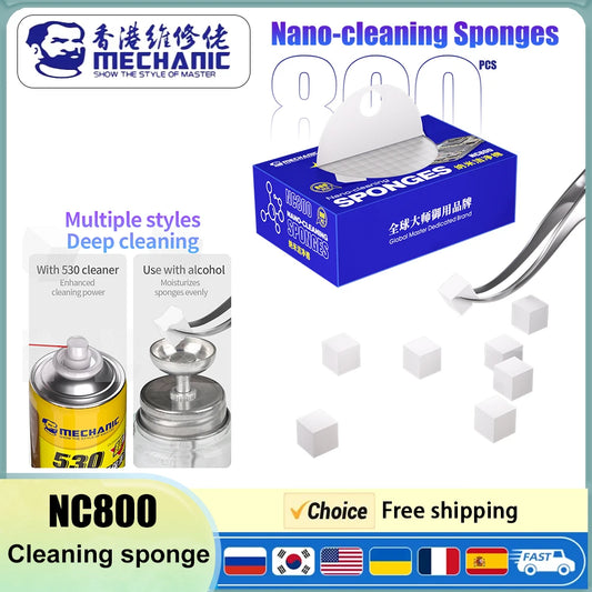 Nano Cleaning Sponges for Electronics