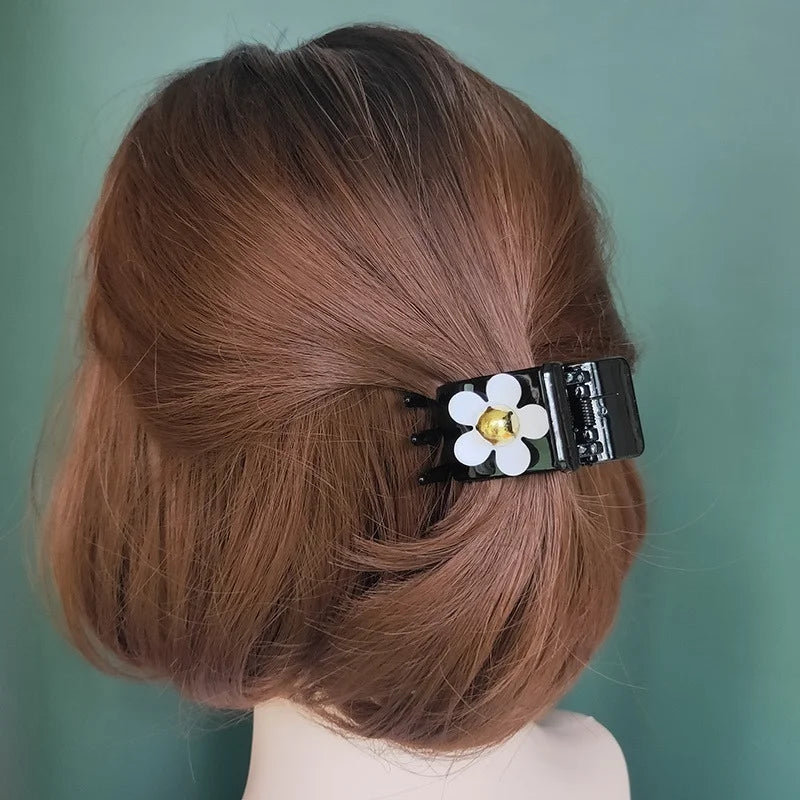 Flower Hair Claw Clip