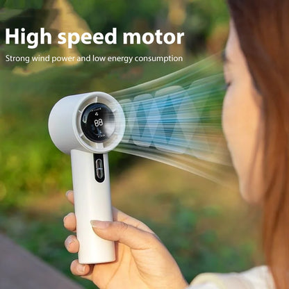 Portable Handheld Fan USB Rechargeable