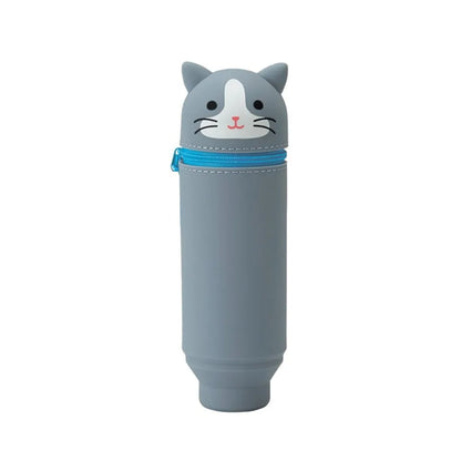 Foldable Animal Silicone Pencil Case