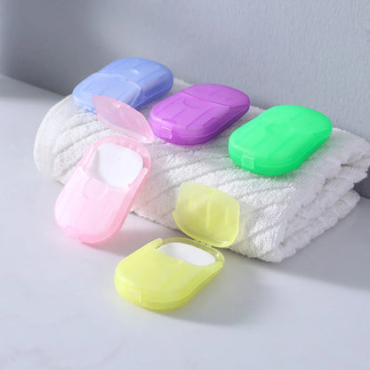 Portable Travel Soap Paper Case