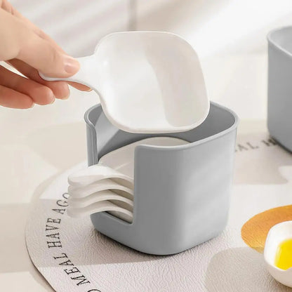 Reusable Plastic Dipping Sauce Bowls with Storage Container for Seasonings & Appetizers