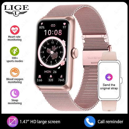 Bluetooth Health & Sports Smartwatch with Custom Dial
