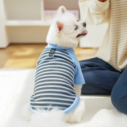 Striped Pet Pullover Shirt