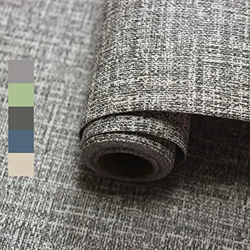 Grasscloth Linen Peel & Stick Wallpaper