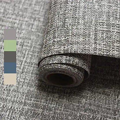Grasscloth Linen Peel & Stick Wallpaper