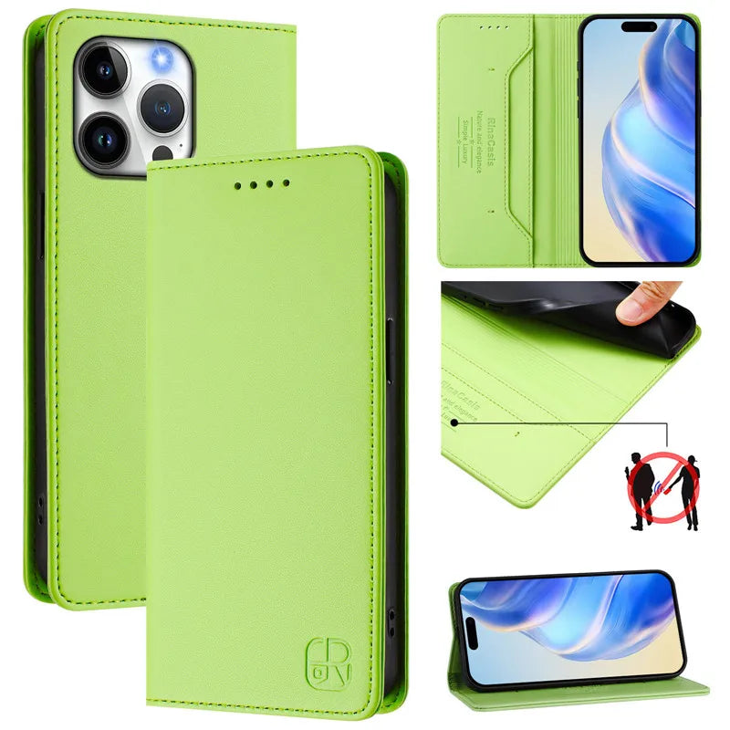 Luxury Wallet Flip Case for Vivo Smartphones