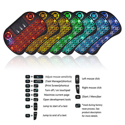 Mini Wireless Air Mouse Keyboard i8