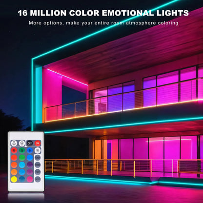 Flexible Waterproof RGB Neon Light with Remote Control
