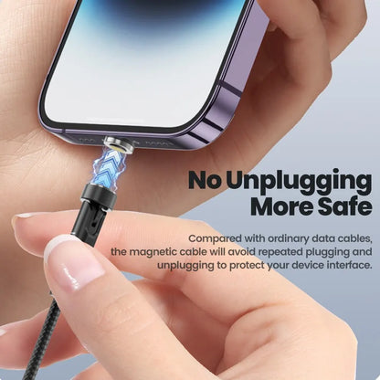 540° Rotating Magnetic USB Charging Cable