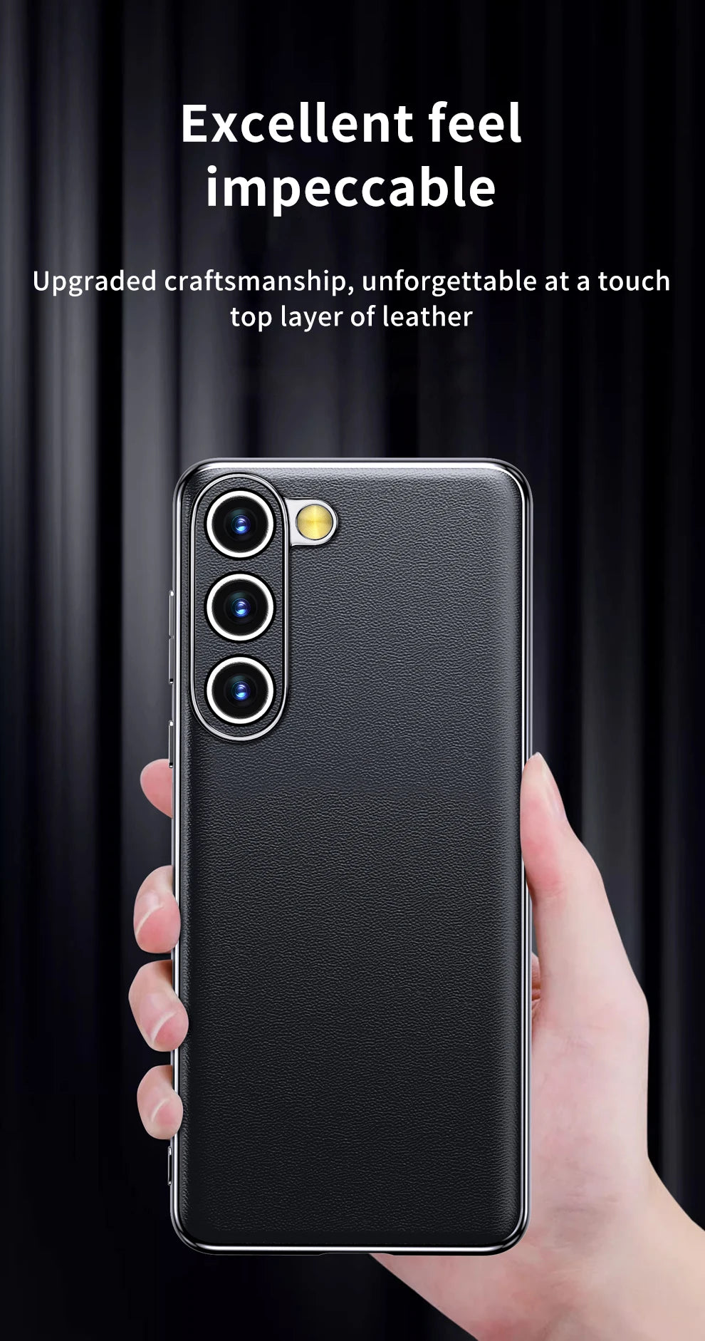 Genuine Leather Samsung Phone Case