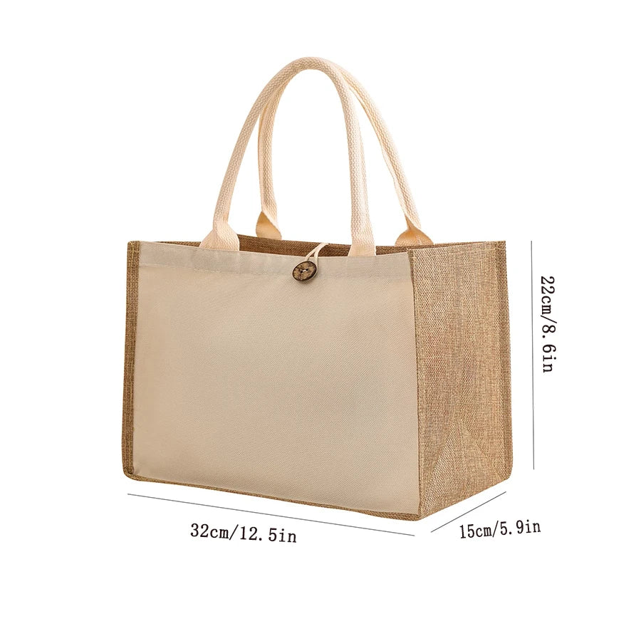 Canvas & Linen Everyday Tote Bag
