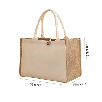 Canvas & Linen Everyday Tote Bag