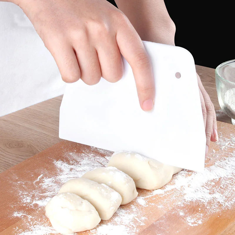 Multipurpose Dough Cutter & Bowl Scraper