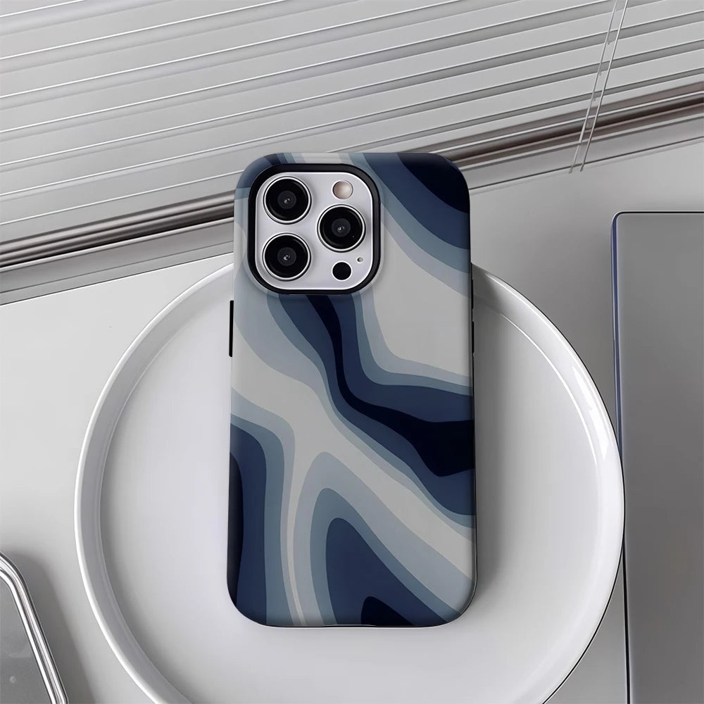 Blue Waves Magnetic Phone Case for iPhone