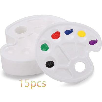 Artist Paint Palette with 10 Mixing Wells