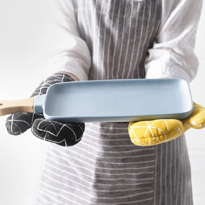 Insulated Kitchen Oven Mitts for Baking, Grilling & Cooking