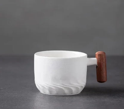 80ml Creative Handmade Ceramic Retro Coffee Mug